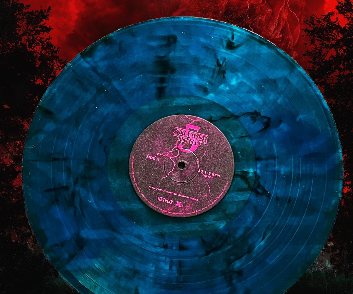 josegmol's tweet image. One Last Adventure. 🚲 STRANGER THINGS 5 — SOUNDTRACK FROM THE NETFLIX SERIES *Target Exclusive* Sea Blue Smoke Vinyl 1|30 #StrangerThings5 #Soundtrack #TargetExclusive #Vinyl #NewReleases