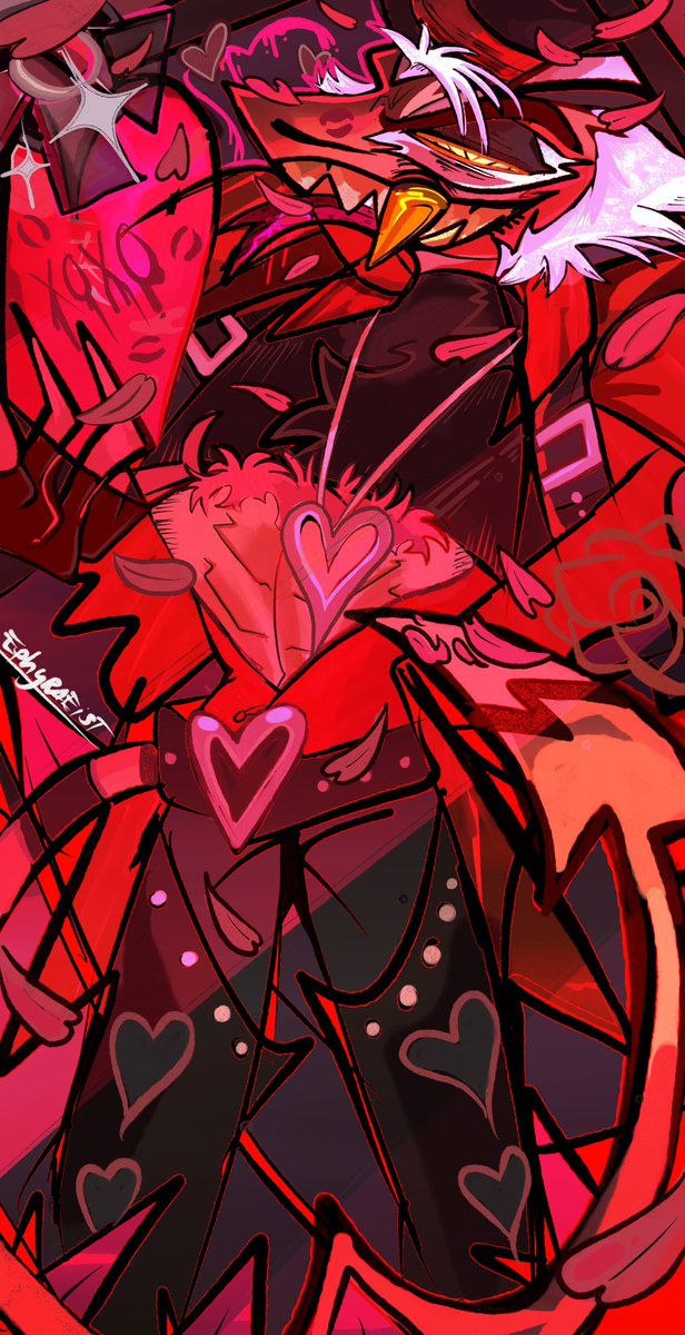 🌾💌🐍 #StrikerHelluvaboss #Helluvabossfanart happy early Vday 🥱