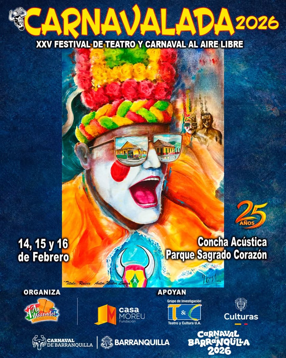 @technoproducciones Logística Oficial de Saneamiento Portátil 
.
Carnavalada 2026 !!! 
14, 15 y 16 de Febrero
Concha Acústica Parque Sagrado Corazón 
Invita <a href="/aymacondoteatro/">Asociación Cultural ¡Ay Macondo!</a>
.
Alquiler de:
.
🚽 Baños portátiles
.
Más información en: technoproducciones.com
.
Barranquilla-Colombia