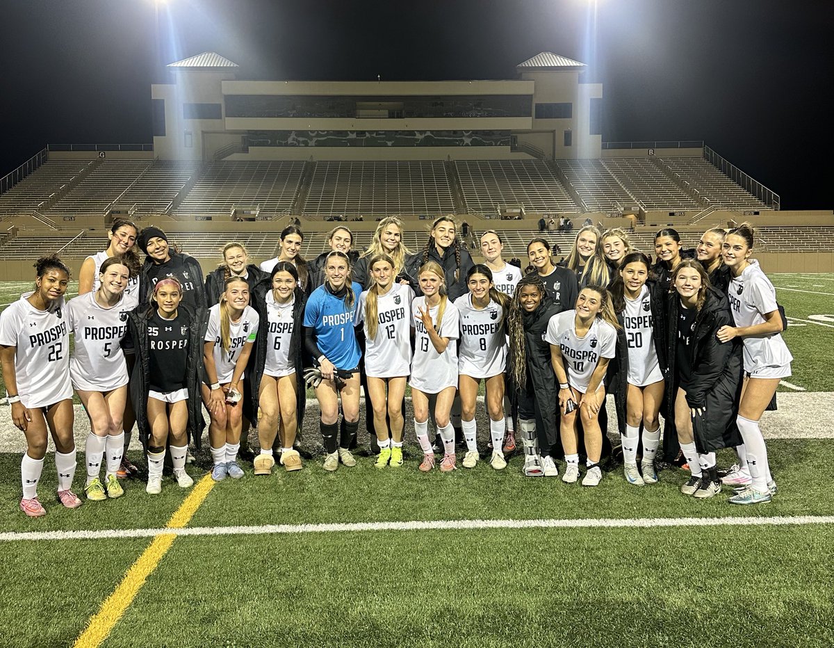PHSWomensSoc's tweet photo. Final: Prosper 1  Plano 0. Good battle tonight against a really solid team! Proud of the way the girls kept grinding. Quick turnaround for another big one tomorrow! Go Eagles! https://t.co/Q1ahnK41v7