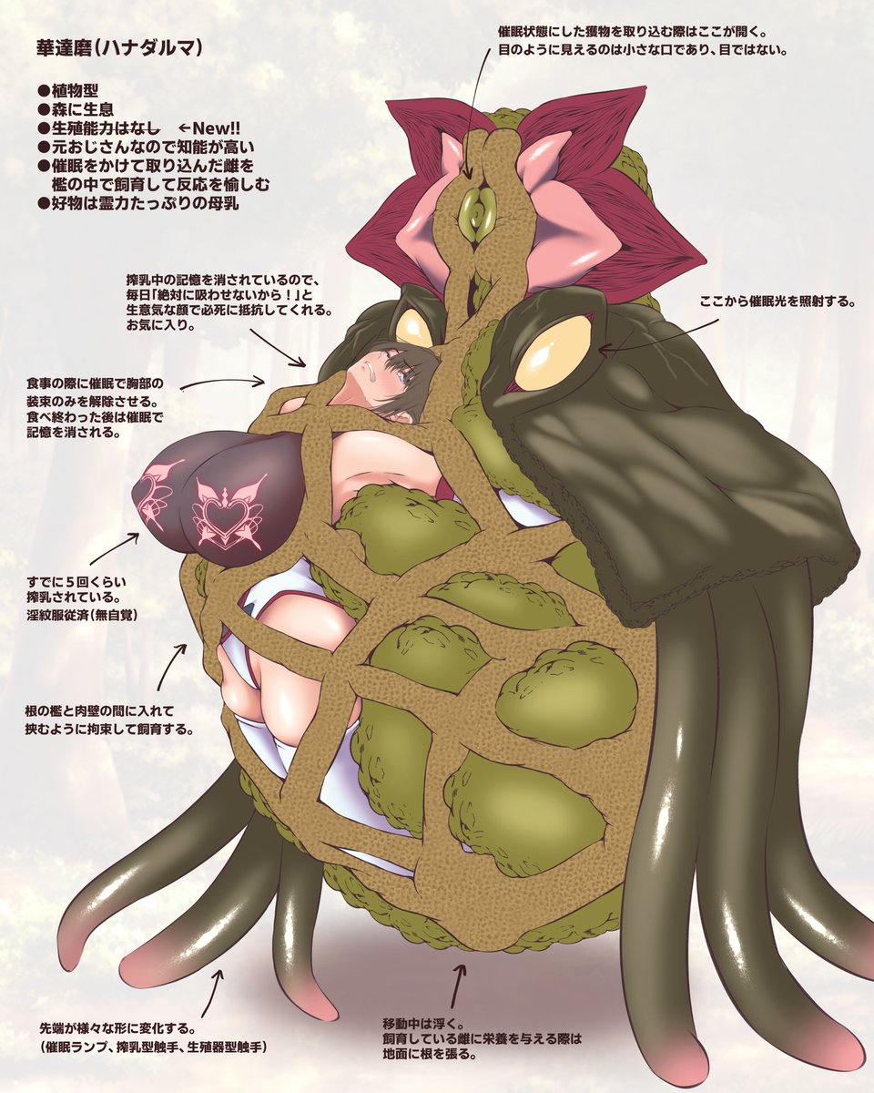 Fantiaにてコミッション「魔物開発室」を開始してみました。
いただいた魔物情報を基にデカぱい退魔巫女を攻略する魔物の設定画を描きますよ～っていうコミッションになります。
ご興味ありましたらぜひ～( ˘ω˘ ) 