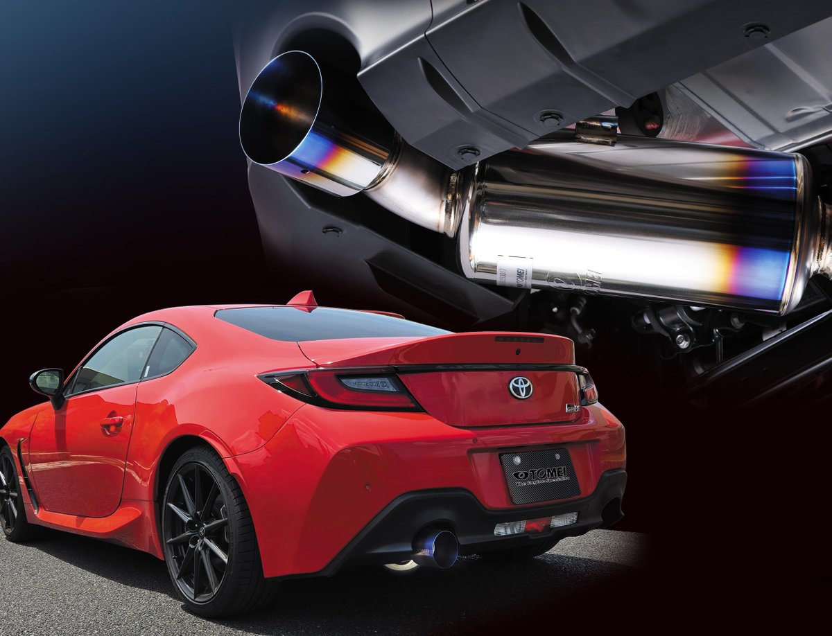 AutoStyle_store's tweet photo. 【キャンペーン情報】
対象期間中にGR86／BRZ用「Ti SPORTS マフラー」
をご購入いただくことで、
「バンパーガーニッシュ」を付属いたします。

・キャンペーン期間
　　2026年2月1日（日）〜3月31日（火）

※特典はなくなり次第終了となります。
https://t.co/QV6XZHwSTd
https://t.co/ETFJ2jM1T5 https://t.co/wflSggcvbc