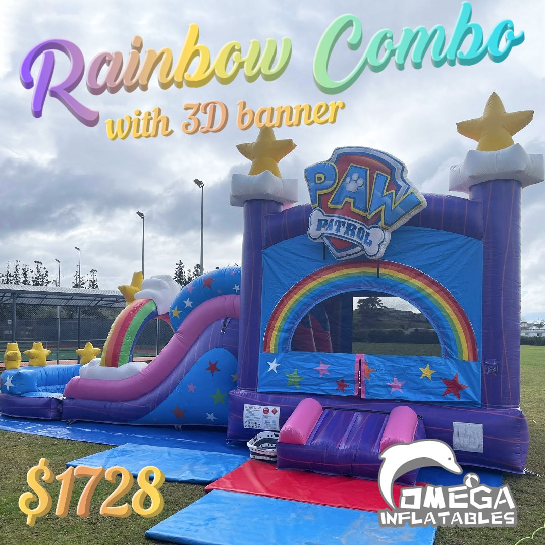 omegainflatable's tweet photo. 🥰Love the Unicorn Water Combo we made for our US customer 💬Contact us to custom more designs and check more ideas of #inflatables from https://t.co/rKFEvy9pu4🐬 https://t.co/nqTolBWhU1