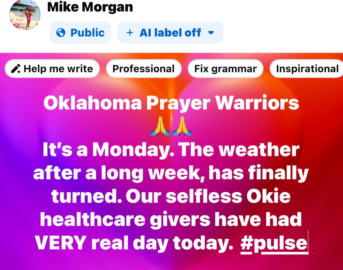 MikeMorganKFOR's tweet image. #selfless #Heros #healthcare #oklahoma 2.2.26