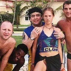 Maradona? Otro degenerado