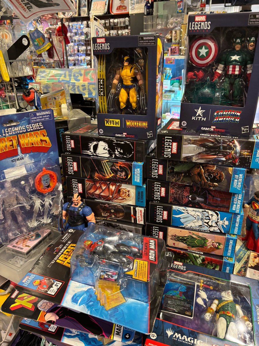 おはようございます。マーベルレジェンド多数お持ちいただいております