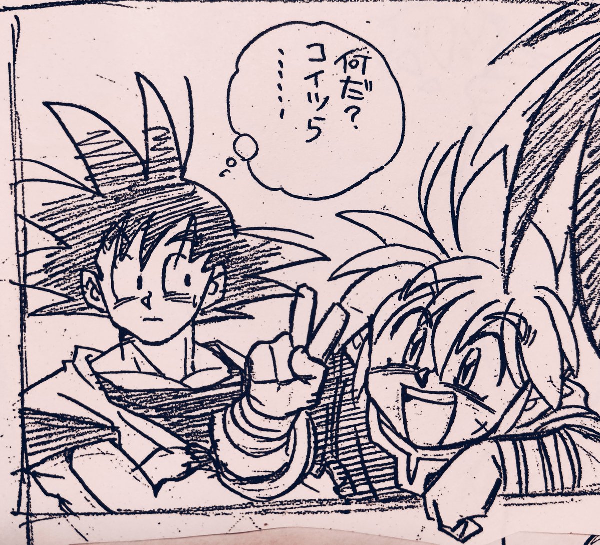 それから少年王で描いてた漫画「リルトの誓い」連載中に送ってきたFAX