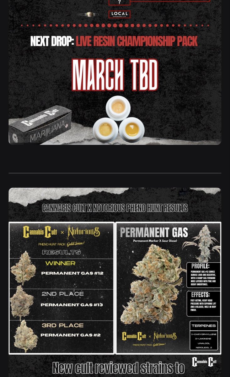 Join the Cult! #weed #stl #CannabisCommunity #cannabisculture 

cannabiscult.co/home

Cannabis Reviews
instagram.com/missouricannab…