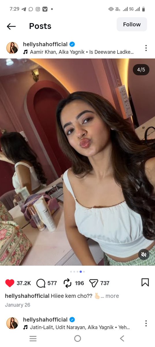 shraddha_helly's tweet photo. Good morning cutie🤍✨🌞
@OfficialHelly7 
#Hellyshah #HellyHolics https://t.co/CkqQRiFnGO