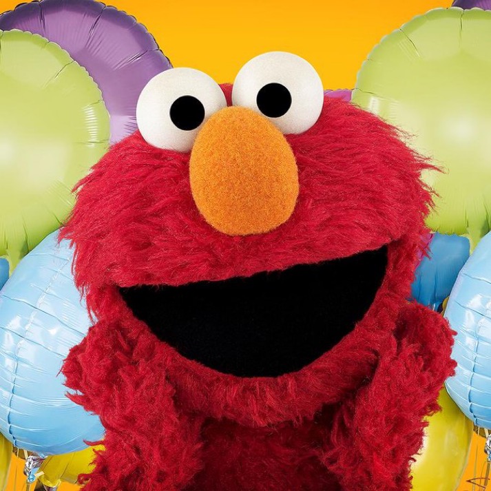 PopBase's tweet image. Today is Elmo’s birthday. 

He turns 3½ years old every year.