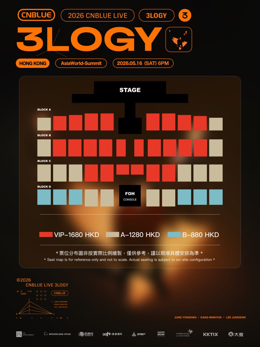 2026.05.16 2026 CNBLUE LIVE WORLD TOUR ‘3LOGY’ IN HONG KONG
>> weverse.io/cnblue/notice/…

#CNBLUE #씨엔블루 #3LOGY