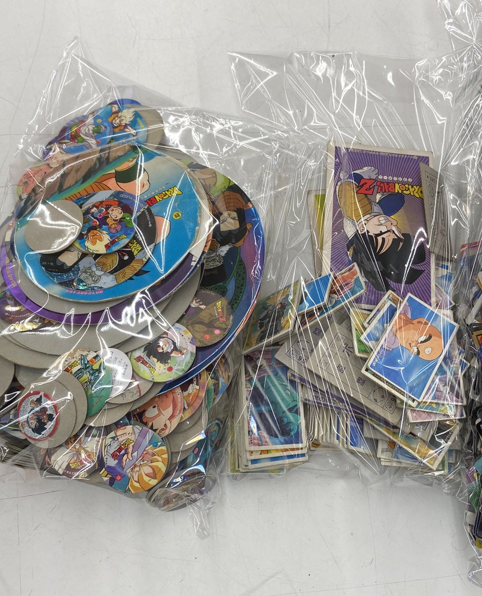 おはようございます。上尾本町店です。 ドラゴンボール等、昔のアニメ