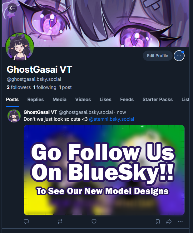 GhostGasaiVT - PreDebut tweet media