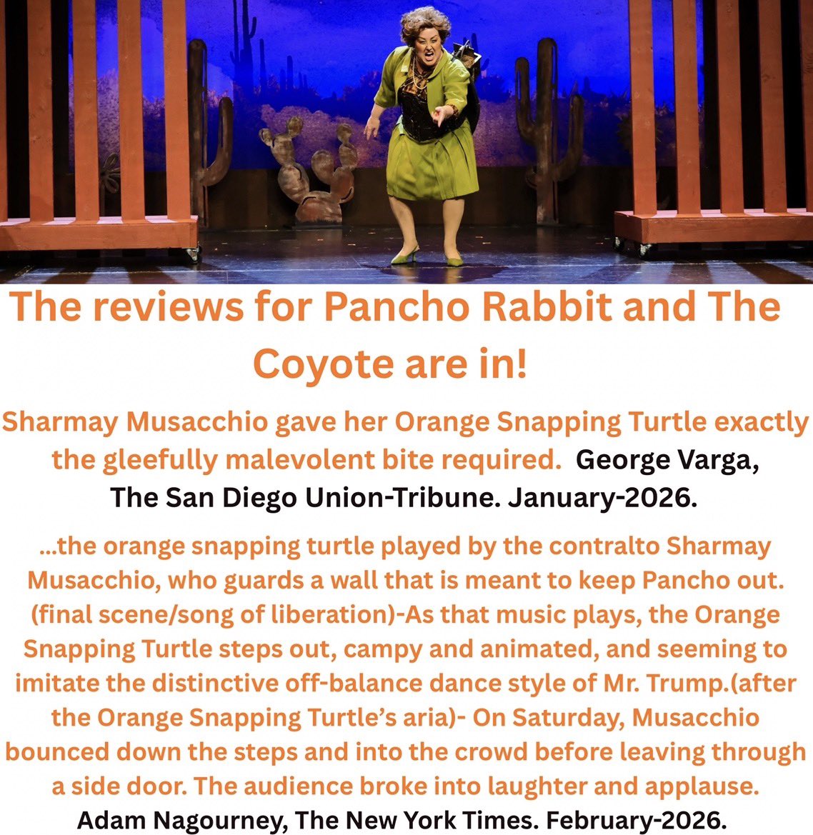 SharmayMezzo's tweet photo. 🙏🏻🐢🎶🙏🏻
#contralto #newmusic #opera #tijuana #sandiego https://t.co/8xhRq3URpM