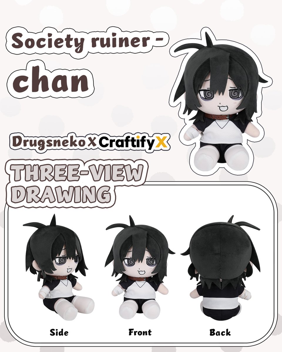 Our upcoming product is totally harmless (well, if it’s not to himself), 
easy to store, won’t take up space—
Hold on, sir? This is a plushie, not your ashtray!
<a href="/Dr0gsneko/">Drugsneko</a> 
【craftifyx.com/zh-hans/produc…】