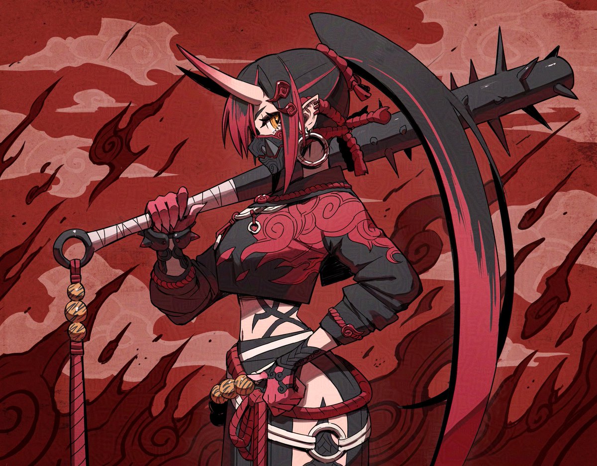 「オニちゃん #OC」|黒井ススム▼人間不信アニメ放送中！！！のイラスト