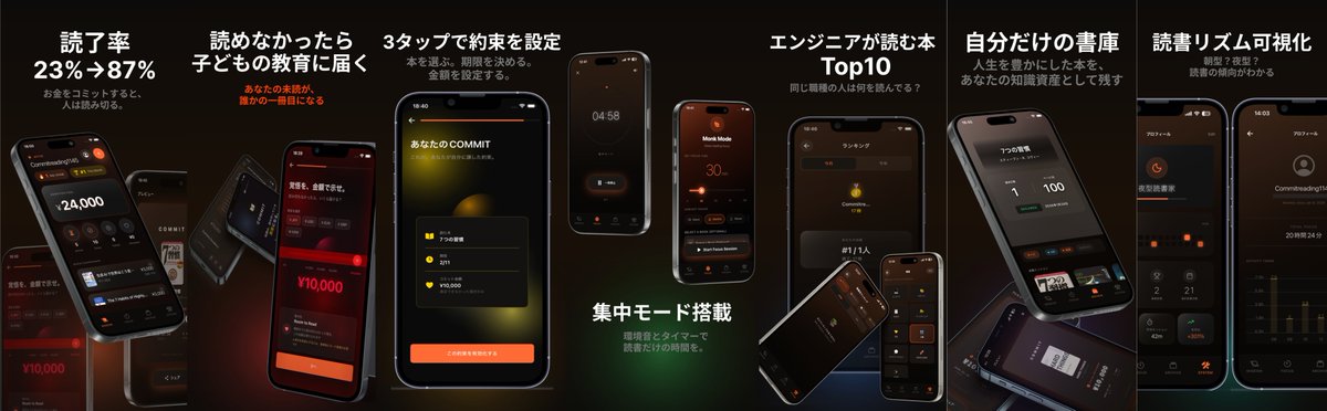 非デザイナーからすると、
App Storeのスクリーンショット作るの大変すぎるやろ…。

いろんなアプリのスクショ見まくって、
ようやく形になった。

個人的には結構頑張った方だと思うけど、どうですかね？

#buildinpublic #個人開発