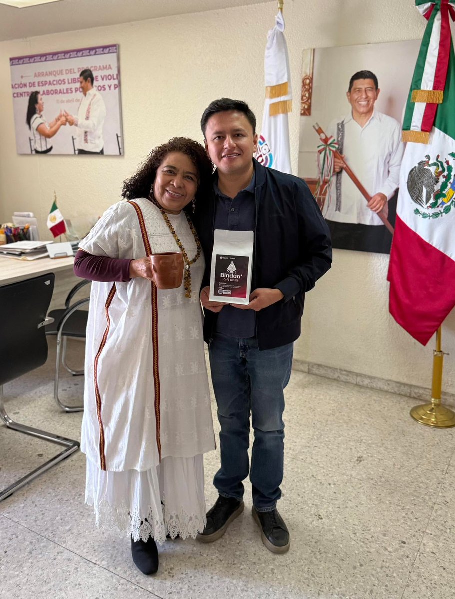 Hoy en la <a href="/Trabajo_GobOax/">Secretaría del Trabajo de Oaxaca</a> nos reunimos con el Mtro. Ángel Pazos Romero, de la Fundación Friedrich Ebert México, para fortalecer la coordinación en favor de la agenda laboral en Oaxaca.

#OaxacaTierraDeGenteTrabajadora