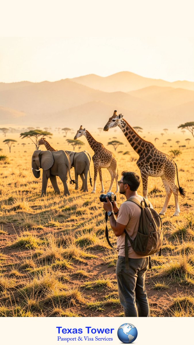 txtpassportvisa's tweet image. Kenya offers everything from world-famous safaris to vibrant cities and coastal escapes 🌍🦒 If international travel to Kenya is on your plans, having a valid U.S. passport ready early helps keep the journey smooth from start to finish. #KenyaTravel #SafariAdventure #TexasTower
