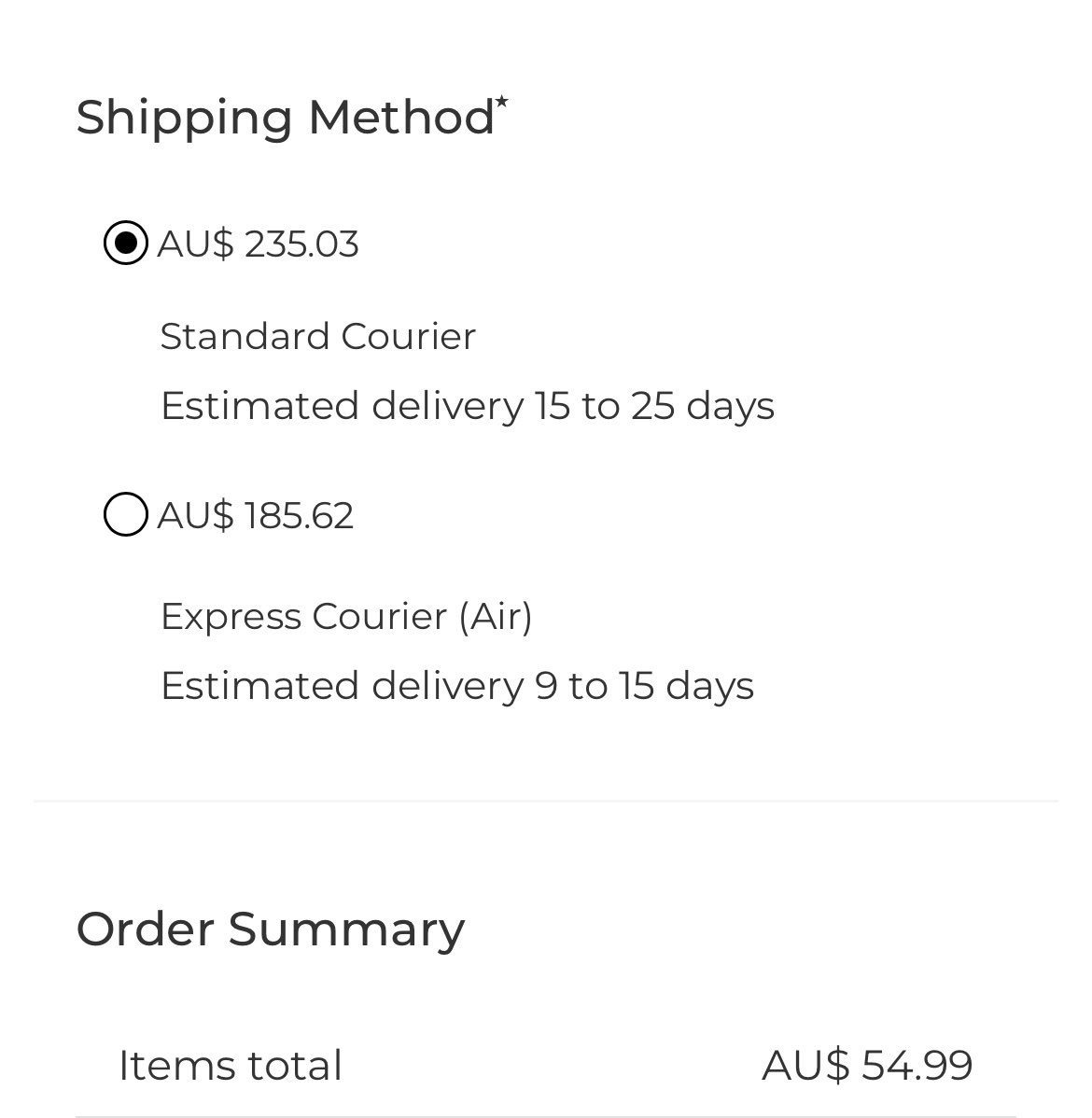 what in the actual fuck… there is no way they are the cheapest methods from the us… 🧍‍♀️