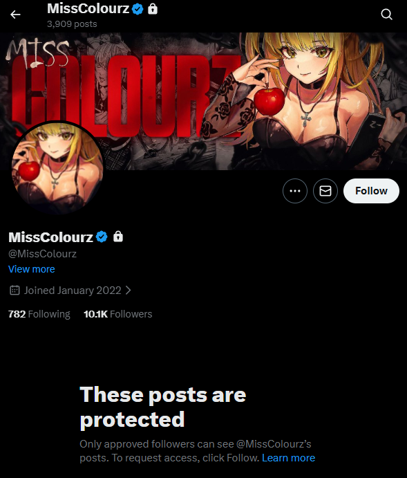 worthlesshack's tweet photo. MissColourz has made her account private after admitting to cheating and being exposed. https://t.co/VLTchbIhGx