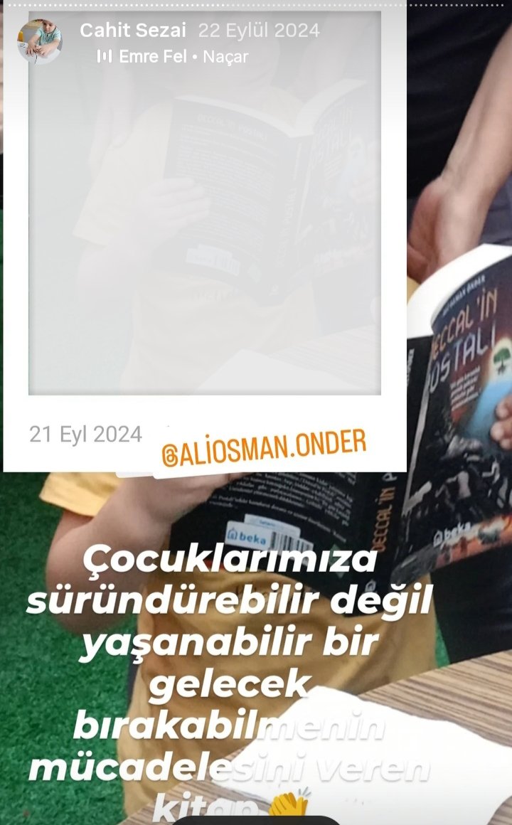 Oğlumun elinde tuttuğu bu kitap sadece bir kağıt yığını değil, bir uyanışın simgesi. Biz bugün bilinçlenmezsek, onlar yarın güvende olamaz. Epstein davası bir son değil, bir milat olsun.
<a href="/aliosmanonder34/">Ali Osman Önder</a>

#NarinlerÖlmesin #EpsteinCase #ÇocuklarGülsün"