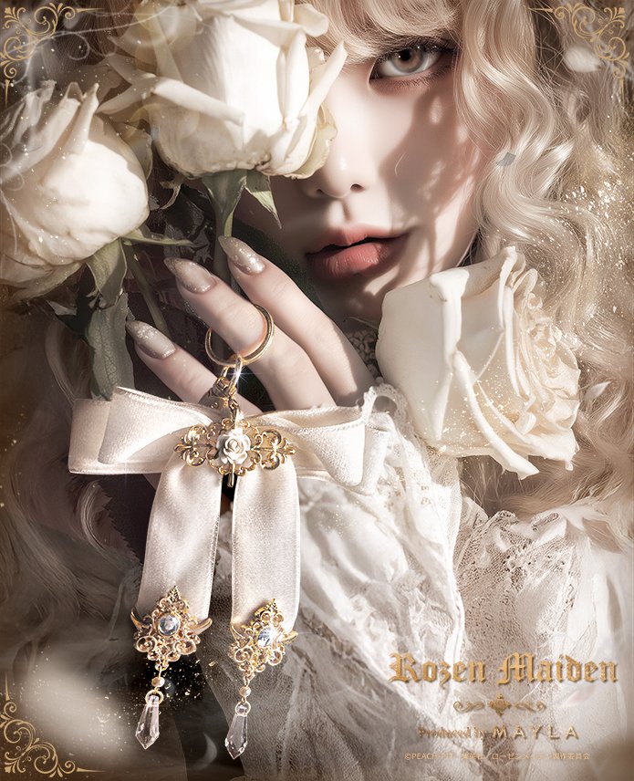 ☆典典☆2/6迄お取置物中(*^^*) ローゼンメイデン』のドールたちをイメージしたヘアアクセサリーにも