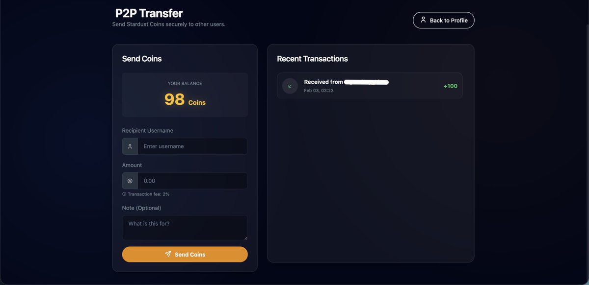 Just sent some Stardust Coins over on Asterbook! ✨

Love how easy it is to support my friends and the community.

If you're not on there yet, you're missing out!

asterbook.com

#Stardust #Coins #P2P