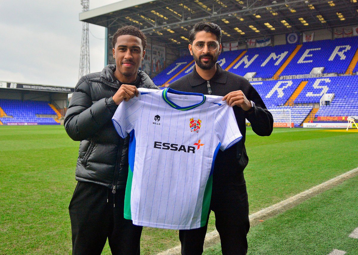SaadWadia_'s tweet photo. Delighted to have finalised a season-long loan for Zech Obiero, who joins Tranmere Rovers from Leyton Orient until the end of the season. #transferdeadlineday https://t.co/uIPyoiB1rf