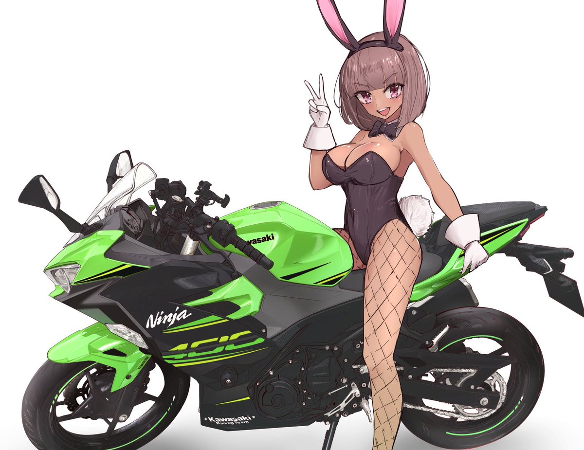 Oeuf_Toji's tweet photo. Ninja400は良いぞぉ~(再掲 https://t.co/yjgyrhs57N