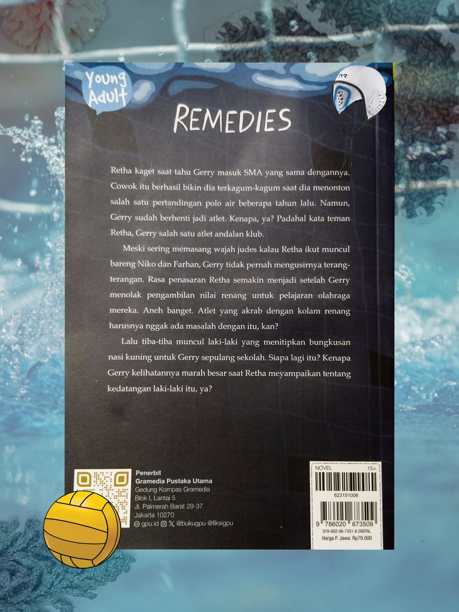 𓆩ᥫ᭡𓆪 Remedies, a novel by Trissella 𓆩ᥫ᭡𓆪

Gramedia Pustaka Utama, 2026
Cet. II 
264 hal. 
Young Adult 

╰┈➤ ❝Sebuah Ulasan❞

#RemediesTrissella #bukugpu #fiksigpu <a href="/trissella/">R. Tris Sella. M</a> <a href="/bukugpu/">Gramedia Pustaka Utama 📕</a>