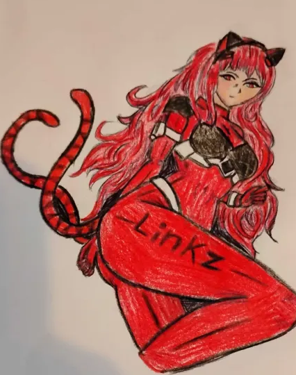 linkzvr's tweet photo. This is one of the beauties of AI.

@Lokihearth draw an awesome piece of fan art for me and wanted to see what I could do with it using AI.❤️

To be able to see a vision fully expressed in this way is liberating and exciting!

The hand art is more valuable to me of course, but the AI is an extension of it and has great value as well!