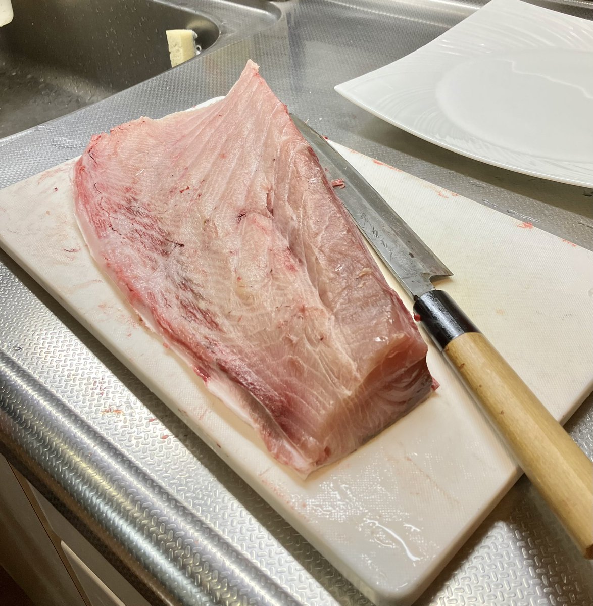 nonzo1103's tweet photo. ぶりしゃぶにして美味しくいただきました✨ https://t.co/YFzSEhmW4J