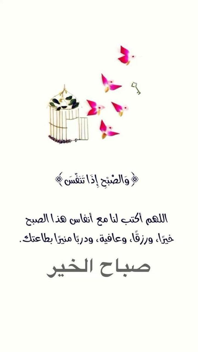 صباح الخير 🩷