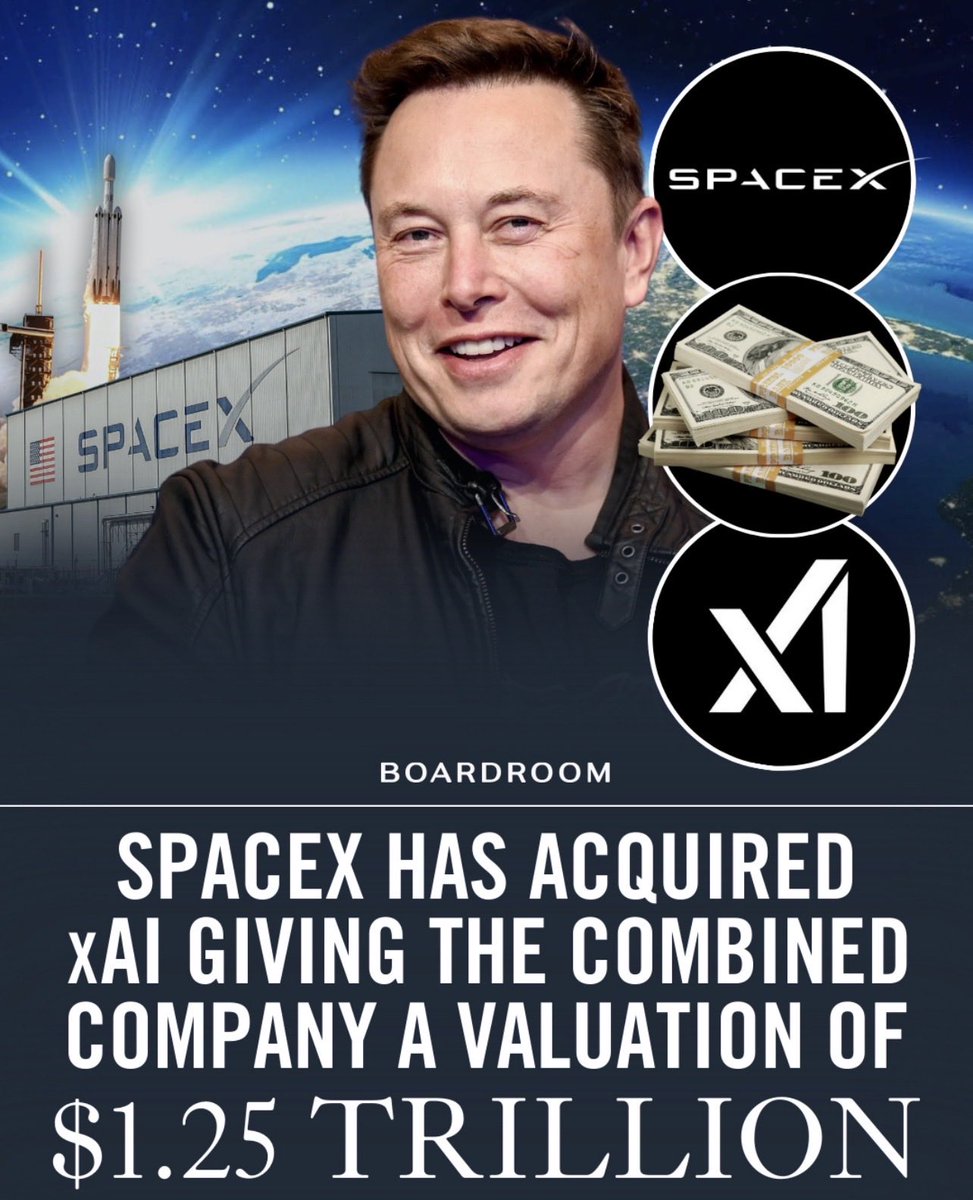 <a href="/elonmusk/">Elon Musk</a> <a href="/SpaceX/">SpaceX</a> <a href="/xai/">xAI</a> SpaceX has acquired XAl, bringing rockets, satellites, Al computing, and data platforms under one roof. Musk framed the move as building a vertically integrated system spanning space launch, space-based internet, direct-to-device connectivity, and large-scale Al training.