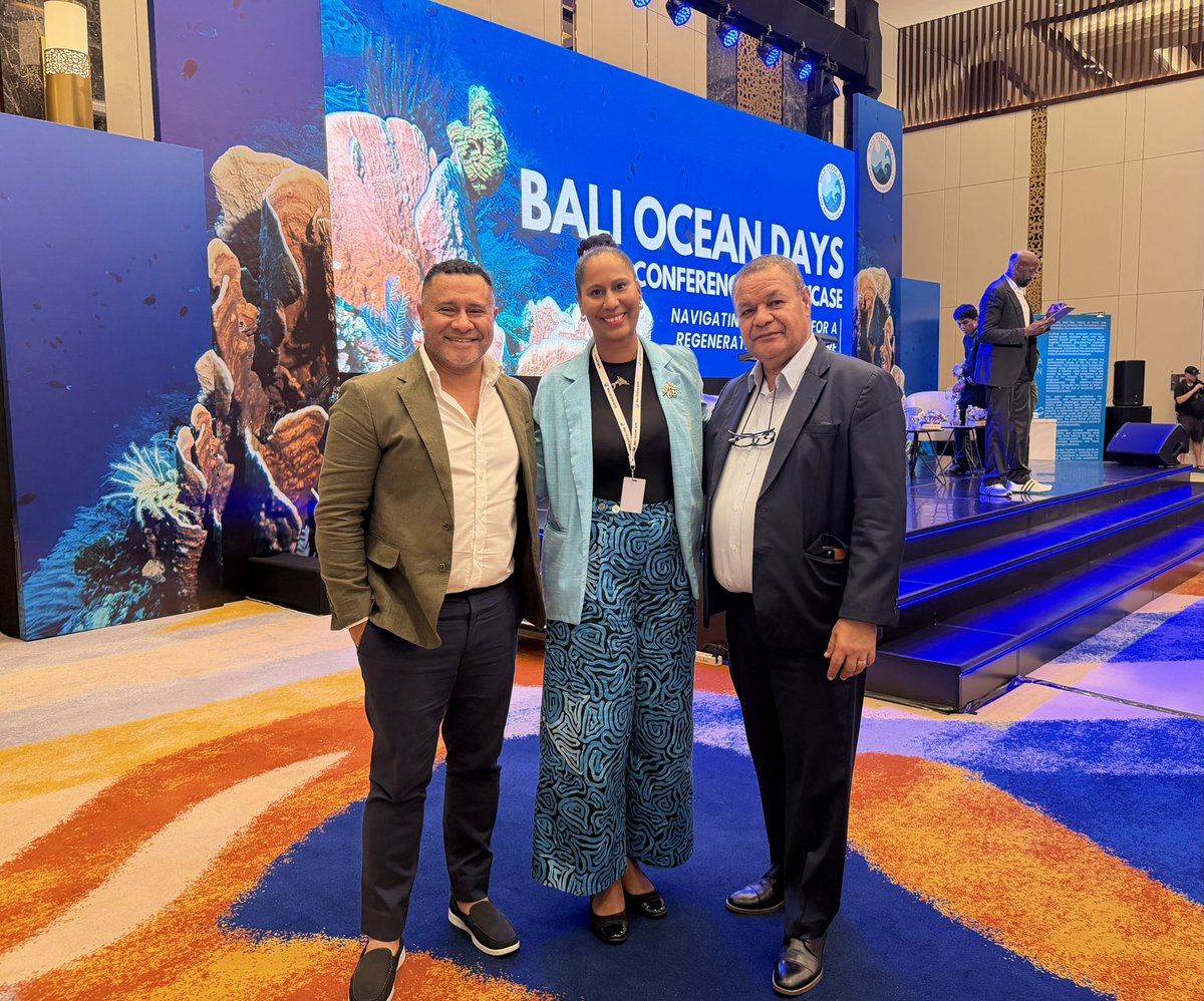 daditoka's tweet photo. Wonderful to collaborate with Papua New Guinean’s doing amazing work in the region on marine conservation and protection. #balioceandays2026 #conference #cti #wwf https://t.co/atOCmFJiLi