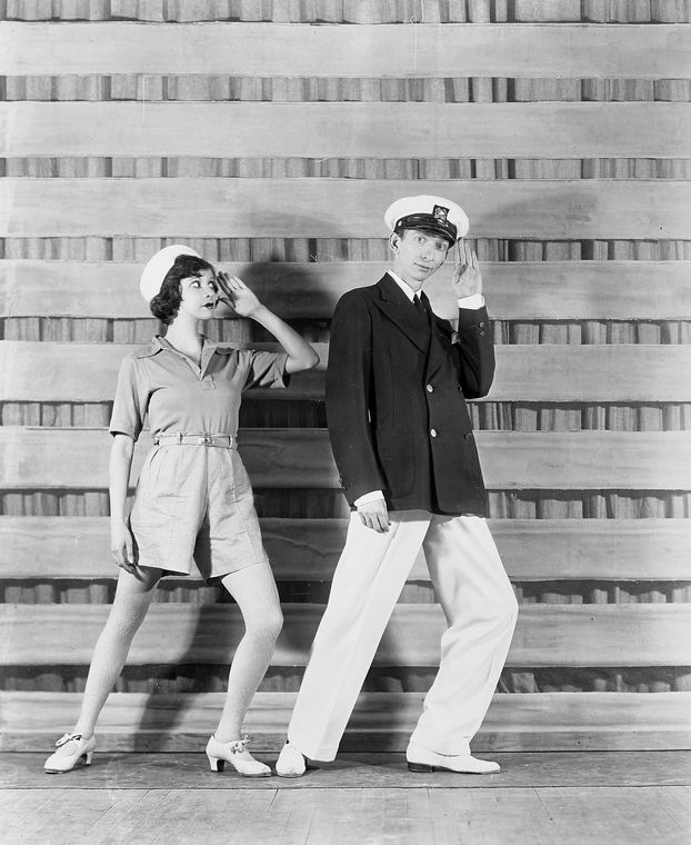 baileymarkham's tweet photo. GM! Imogene Coca and Sterling Holloway in Rodgers &amp; Hart's GARRICK GAIETIES. The show contained the songs, "Manhattan" and "Mountain Greenery" among others. Photo by Vandamm Studio, 1930, NY Public Library Digital Collection #classicstars https://t.co/CISdyo1nu4