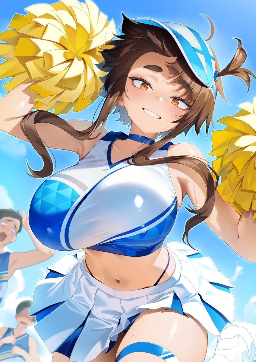 casu4l_kira's tweet image. skebリクエスト納品☀️
「はっぱちゃん」描かせていただきました～