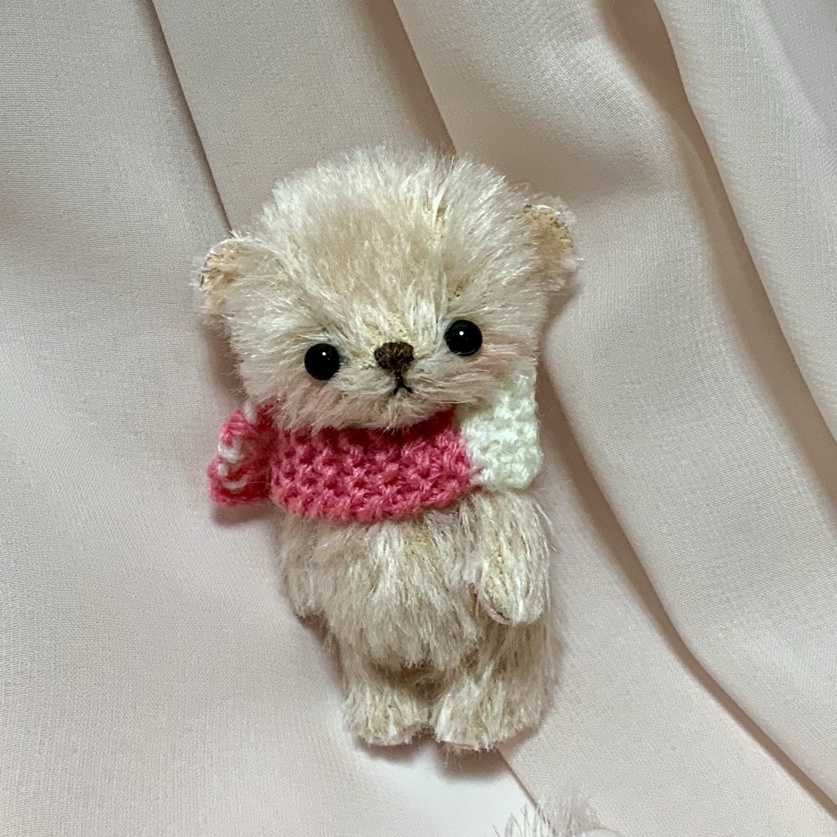 🐻‍❄️ オーダーの子🧸 やっと生まれました。 薄色ピンクカラー