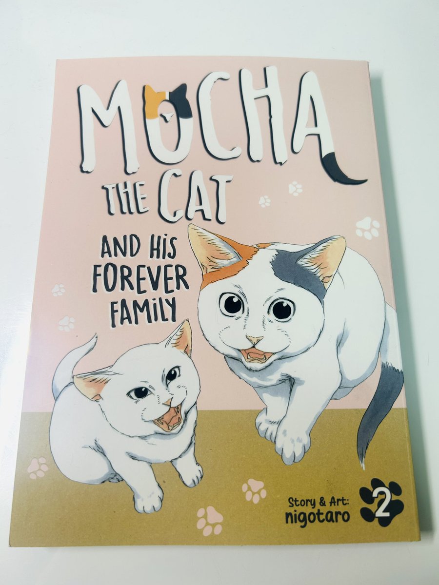 拾い猫のモチャ2』の英語版『MOCHA THE CAT 2』のサンプル本が届きまし