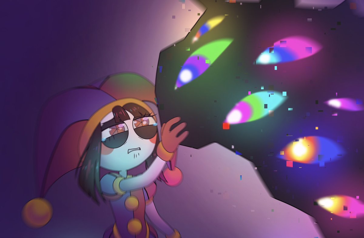 Sheshesss9's tweet photo. “He wasn’t the same as before, but he was calm enough to touch one last time… before he got sent to the cellar.”

#Funnybunny #Jax #Pomni #JaxxPomni #TheAmazingDigitalCircus https://t.co/IrMcOC0y1I
