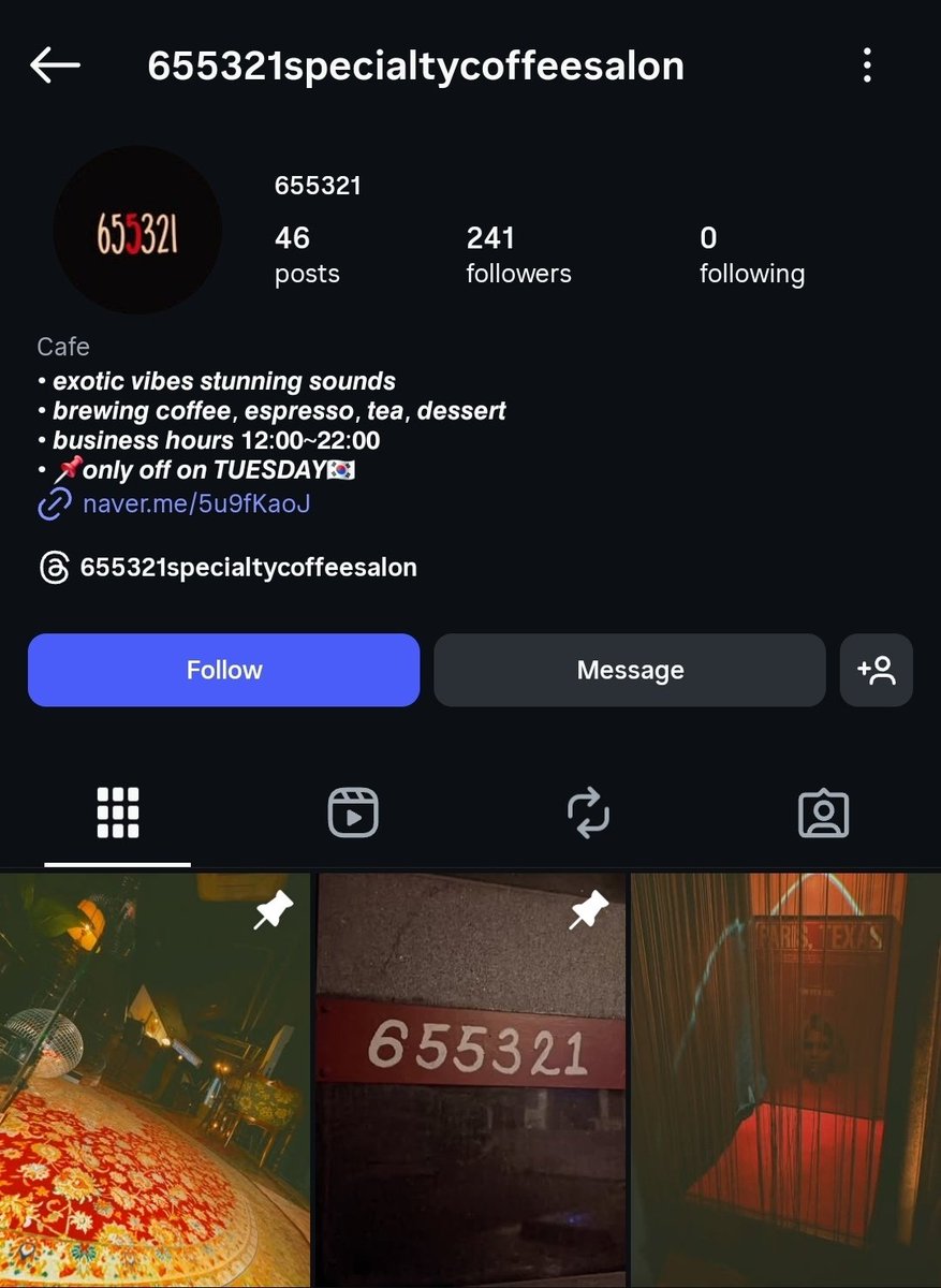 dongzoopt's tweet image. 카페 공계로 마가짓 하면서 악플달으시는 분
안암역 카페 "655321" 잘 알겠습니다~