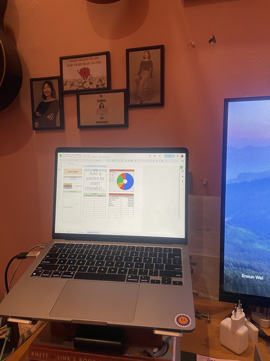 InsightByAlifia's tweet photo. Leveling up on my Monthly Financial Overview. I like it so much! https://t.co/ShAE5z34eE