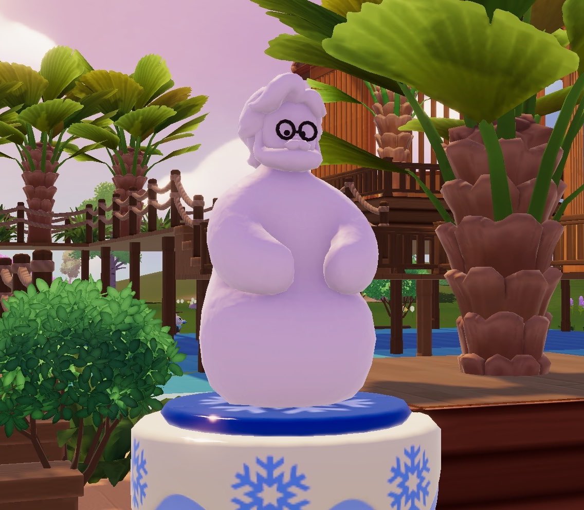 雪像のレベル上げたから次なにできるんか楽しみにしてたのに誰これ
カーネルサンダース？