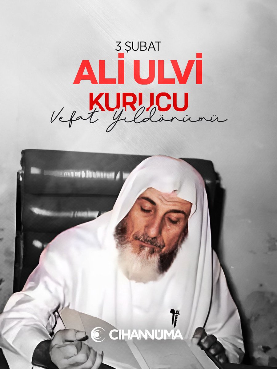 Ömrünü ilme, irfana ve manevi değerlere adamış kıymetli Ali Ulvi Kurucu’yu, vefatının 24. yılında rahmetle yâd ediyoruz. Ruhu şad, mekânı cennet olsun.