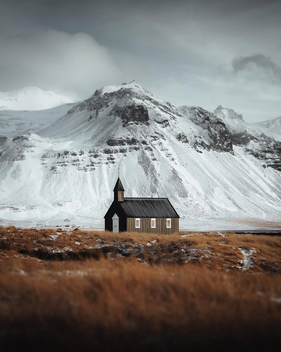 Mid winter on the Snæfellsnes Peninsula, West Iceland