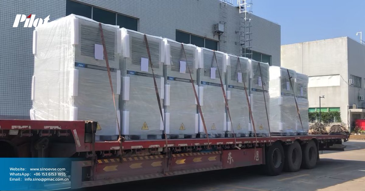 🚚 Pilot Technology delivers 16 units of 261kWh Energy Storage Cabinets to help C&amp;I users cut electricity costs, improve energy stability, and boost ROI ⚡

Let’s discuss today! 📩 marketing@pmac.com.cn