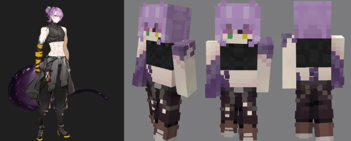 ❤️Skin Raffle❤️
Do you like Minecraft and do want a free skin of your OC?

I'm looking to expand my portfolio on VGen so I'll be picking 2 winners!

To enter:
- Follow me
- Like and retweet
- Post your character below

Winners Announced 2/7
  #ArtRaffle #Giveaway