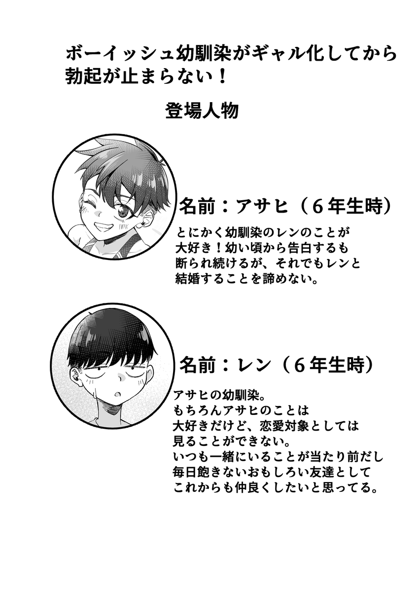 ボーイッシュ幼馴染がギャル化してから勃起が止まらなくなる前の話 17 

 ∺まさか…アサヒが⁉∺

こっからだよな?
アサヒ… 
