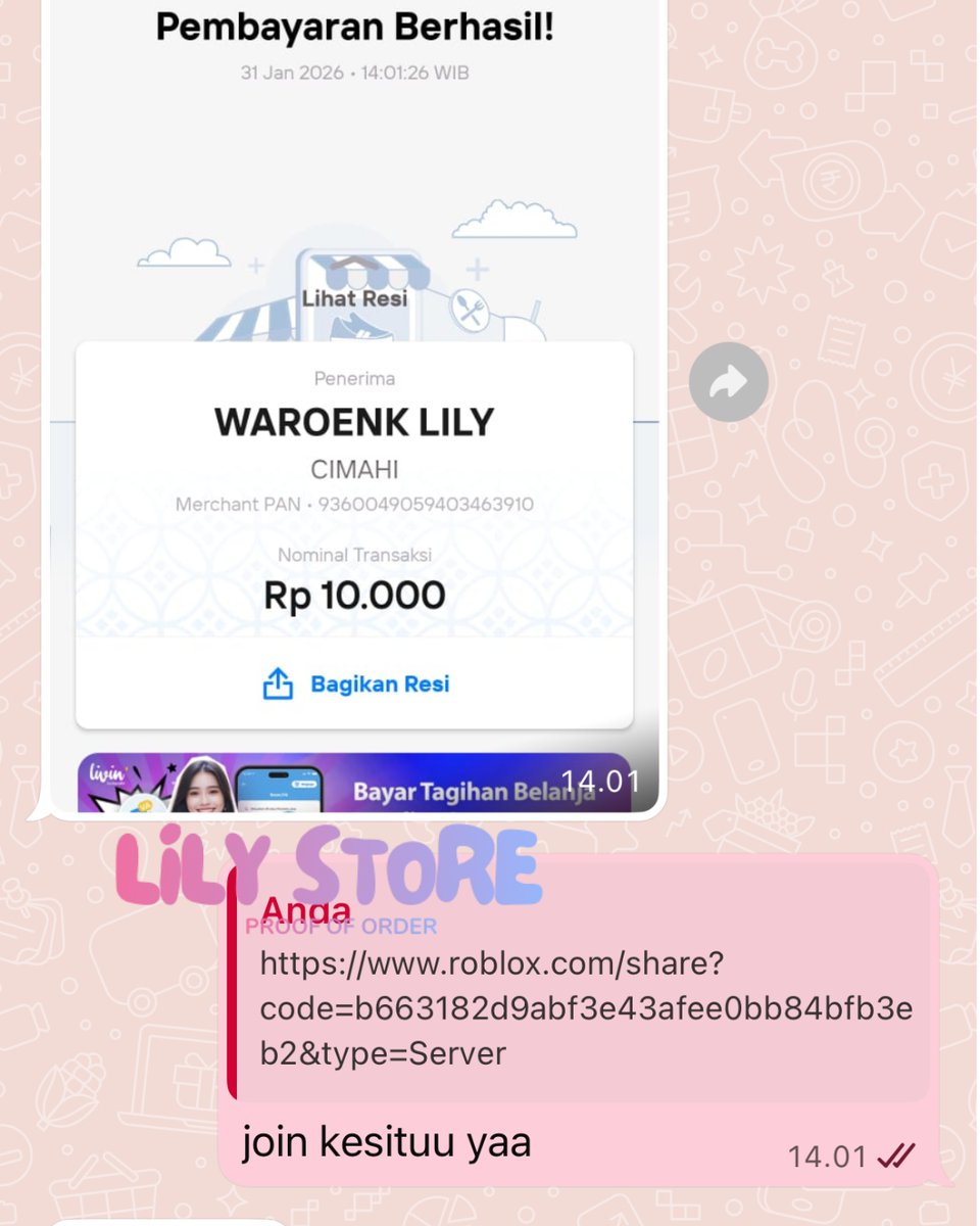 LILY - ORDER KE WA DULU tweet media